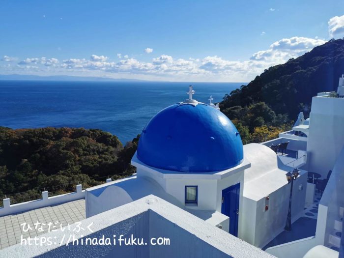 宿泊記ブログ まるでエーゲ海 ギリシャのサントリーニ島を高知県で堪能できるヴィラサントリーニが最高すぎる インスタ映え必須 ひなだいふく旅ブログ